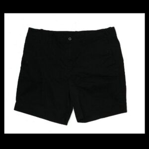 Lauren Ralph Lauren black shorts, size 14. 100% cotton.